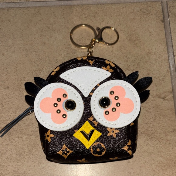 Source Unknown Accessories - Source Unknown Brown Owl Key & Card Holder/Charm